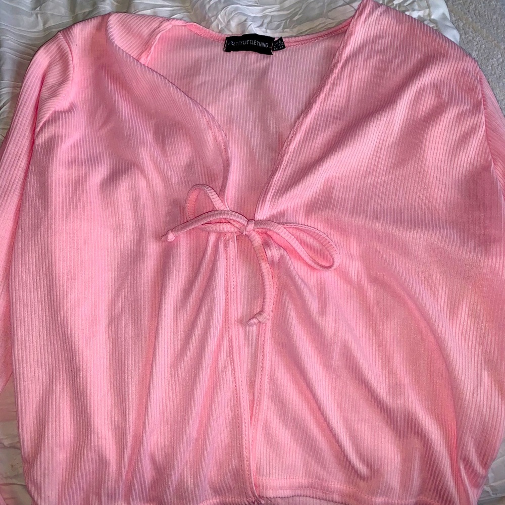 Pretty little thing tie top